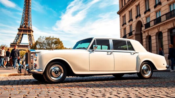 Elevate your paris nuptials with exclusive vintage car rentals
